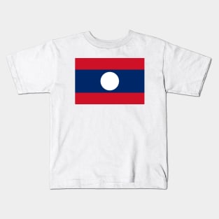 Flag of Laos Kids T-Shirt